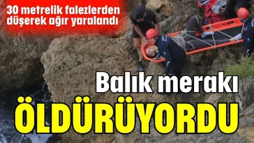 Balık merakı öldürüyordu