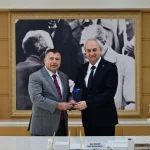 Başkan Kocagöz'e SGK'dan teşekkür plaketi