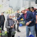 Başkan Kotan pazarda talepleri yerinde inceledi