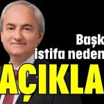 Başkanlar istifa nedenlerini açıkladı