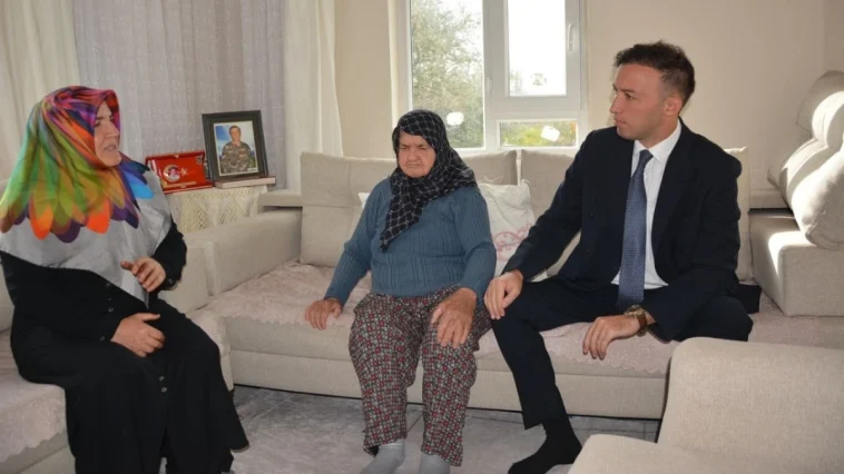 Başsavcı Kapıcı'dan şehit ailesine ziyaret