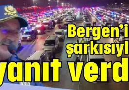 Bergen’in şarkısıyla yanıt verdi