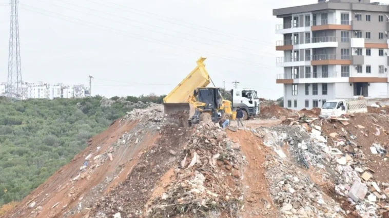 Çankaya Mahallesi’nde yeni yol çalışması