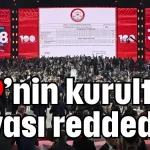 CHP’nin kurultay davası reddedildi