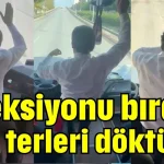 Direksiyonu bıraktı ecel terleri döktürdü