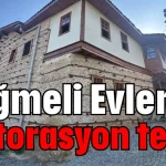 Düğmeli Evler'de restorasyon telaşı