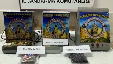 Elmalı’da kumar operasyonu