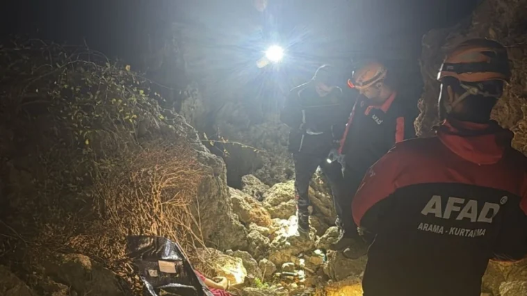 Falezlerden düşen gencin kimliği belli oldu