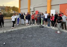Gazipaşa’da öğretmenlerin bocce heyecanı