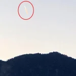 Gökyüzündeki ışık ve yoğun ses heyecan yarattı