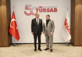 GLOBEMEETS BAŞKANI HÜSEYİN KURT’TAN TÜRSAB BAŞKANI FİRUZ BAĞLIKAYA’YA ZİYARET