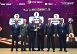 SUNEXPRESS’E HİZMET İHRACATÇILARI BİRLİĞİ’NDEN ÖDÜL