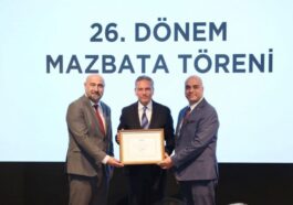 TÜRSAB'DA MAZBATA TÖRENİ GERÇEKLEŞTİ