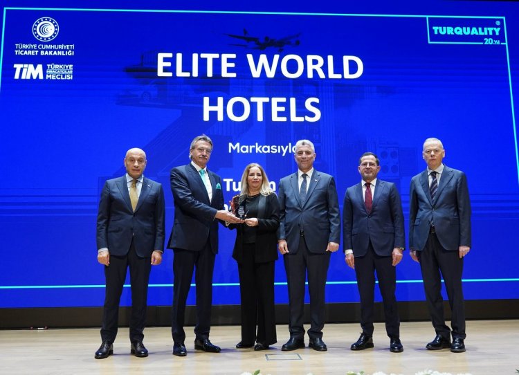 ELİTE WORLD HOTELS & RESORTS’A TURQUALITY®’DEN PRESTİJLİ ÖDÜL