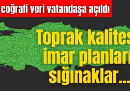 İmar planları, fay hatları, toprak kalitesi ve sığınaklar vatandaşın erişimine açıldı