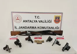 Jandarmadan silah kaçakçılığı operasyonu