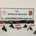 Jandarmadan silah kaçakçılığı operasyonu