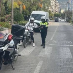 Jandarmadan şok motosiklet denetimi