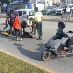 Kaza sesini duyanlar yardımına koştu