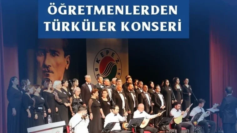 Kepez’de Öğretmenler Günü’ne özel türküler konseri