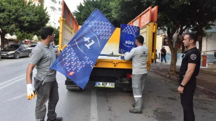 Kepez’de yol ve kaldırım işgallerine geçit yok