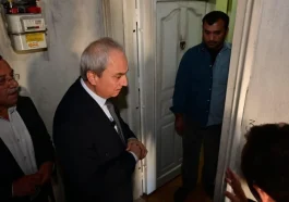 Kocagöz'den yangın mağduruna geçmiş olsun ziyareti