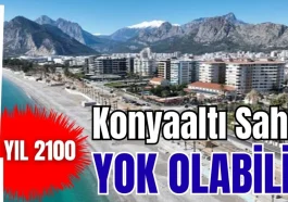 Konyaaltı Sahili yok olabilir!