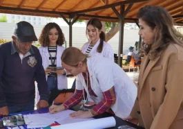 Konyaaltı'nda vatandaşlara diyabet ve kanser bilgilendirmesi