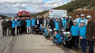 Korkuteli’nde hatıra ormanı kuruldu