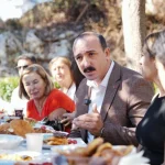 Kotan Pınarbaşı'nda mahalle sakinleriyle buluştu