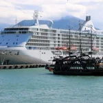 Kruvaziyerle 677 turist Alanya’ya geldi