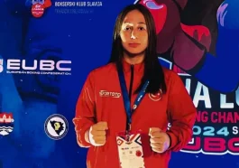 Kumlucalı Ümmü Sıla Avrupa Şampiyonası’nda ringde