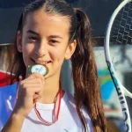 Manavgatlı Mavi teniste birinci oldu