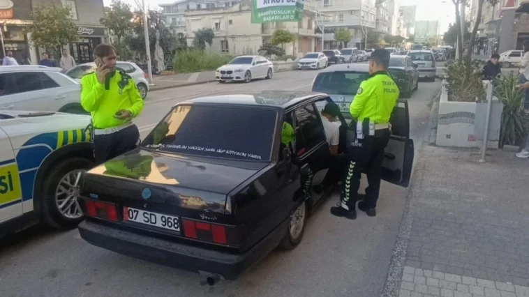 Manavgat'ta gürültü şikayeti ehliyet iptaline yol açtı