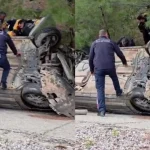 Manavgat’ta otomobil takla attı: 2 yaralı