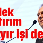 Melek yatırım hayır işi değil