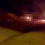 Motosiklet kazasında devrildi, alevler içinde hayatını kaybetti