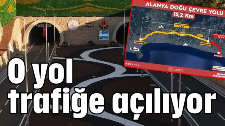 O yol trafiğe açılıyor