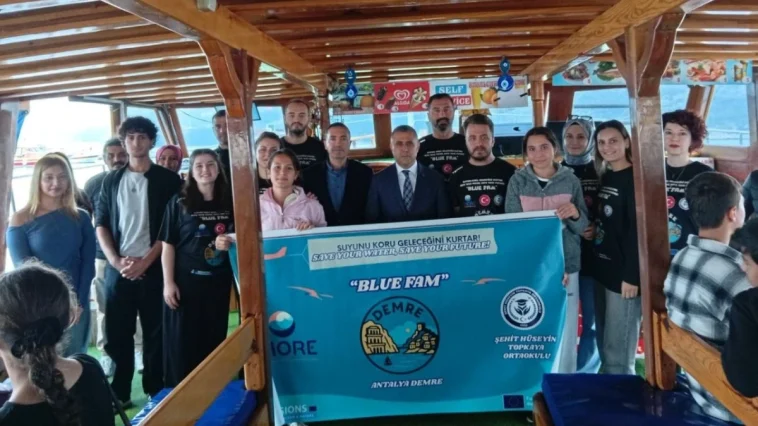 Öğrencilerden deniz ekosistemine duyarlılık mesajı