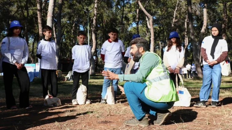 Orman ekosisteminde atıkların tehlikesi uygulamalı gösterildi