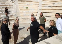 Rektör Özkan Patara Antik Kenti’nde incelemelerde bulundu