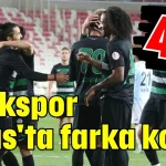 Serikspor Sivas'ta farka koştu 4-0