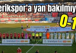 Serikspor'a yan bakılmıyor: 0-1