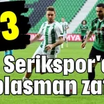 Serikspor'dan deplasman zaferi 2-3