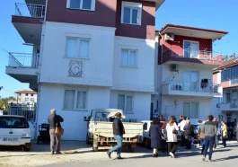 Serik'te çatlaklar oluşan binaya bilirkişi giriş izni verdi