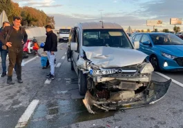 Serik'teki kazada 2 kişi yaralandı