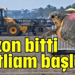 Sezon bitti katliam başladı