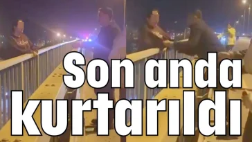 Son anda kurtarıldı