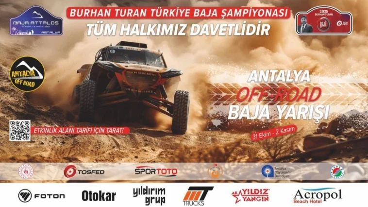 Türkiye 2025 Baja rüzgarı Kepez’den esecek