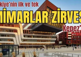 Türkiye'nin ilk ve tek mimarlar zirvesi Kepez'de